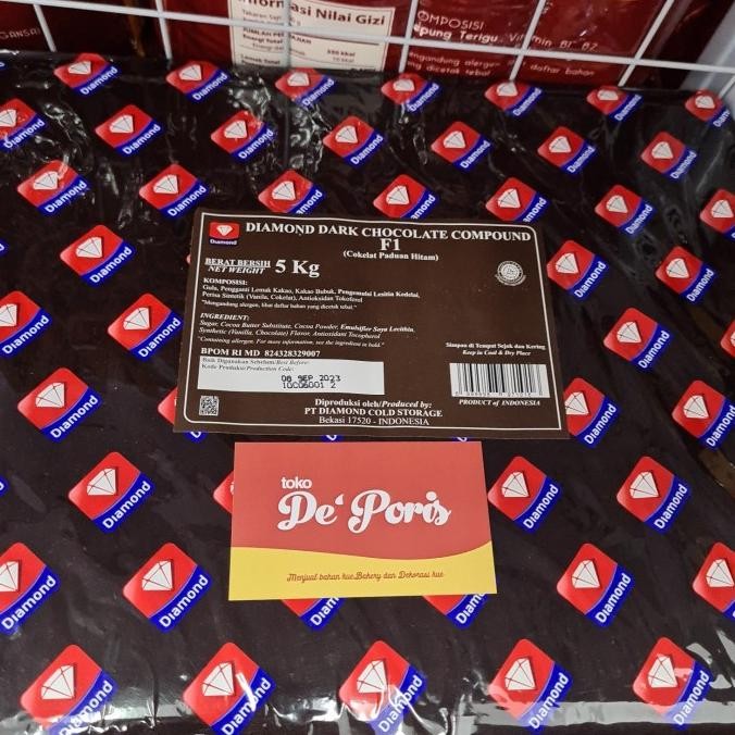 

Sale Coklat Dark Compound Diamond 5Kg Khusus Ojol