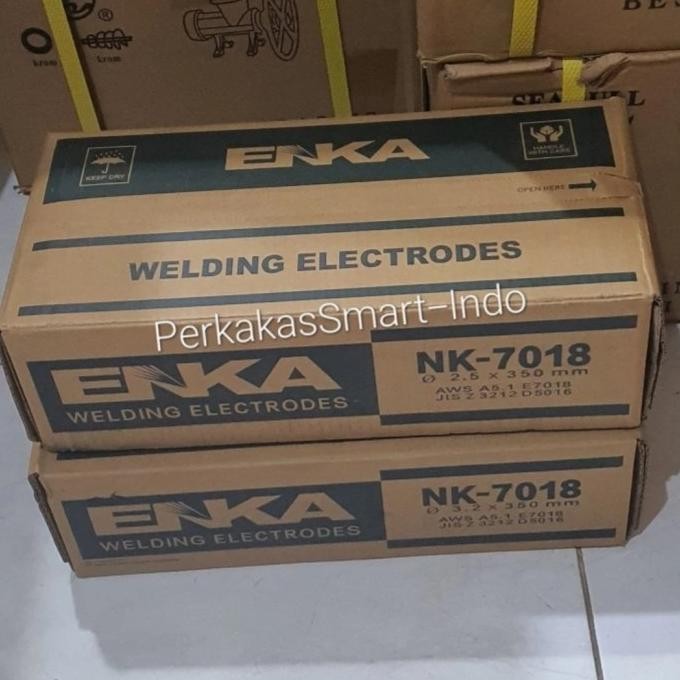 Grosir Nikkosteel Enka Kawat Las Nk-7018 3,2Mm Aws 7018 /Welding Electrode 3.2 Mm E7018 Nikko Steel
