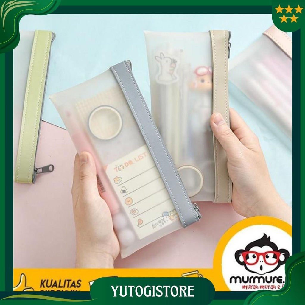 

Murmure.Id I Kotak Pensil Edge Color Transparan Pc056 Promo Puncak