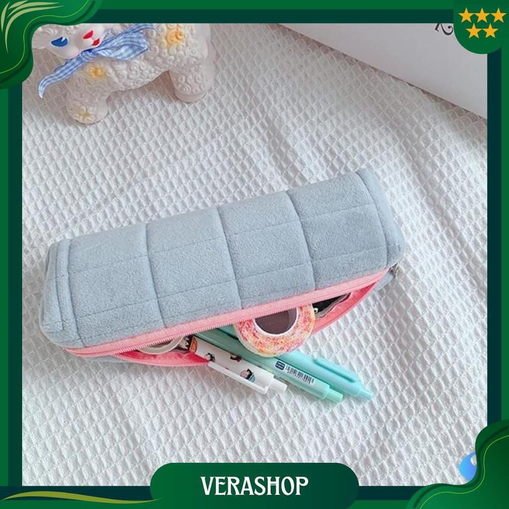 

Pensil Case/Pensil Pouch/Make Up Tas/Muji Style Tas Pena Kapasitas Besar-Suning Mall Promo Puncak