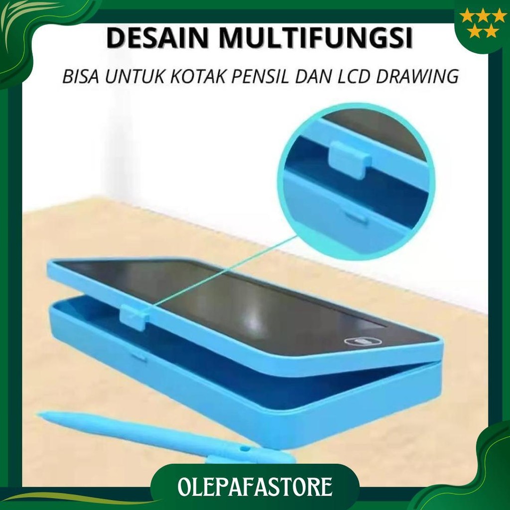 

Kotak Pensil Anak 2 In 1 Pen Case Writing Pad Tempat Pencil Gambar Sale
