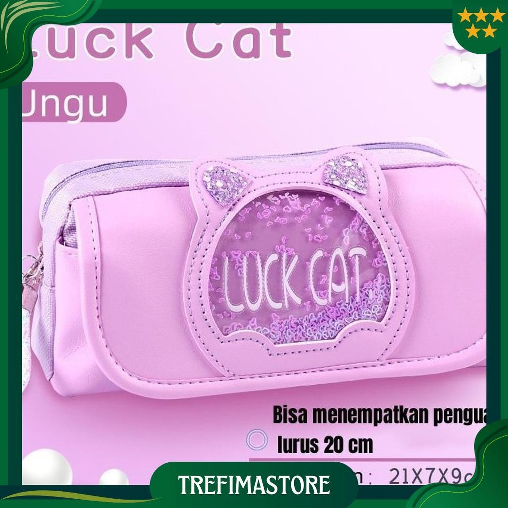 

[Ready] Tas Pensil Kucing Lucu Tempat Pensil Anak / Pensil Case / Pensil Pouch / Pouch Anak / Kotak Pensil Tiga Lapis Kapasitas Besar Ori