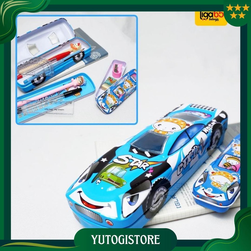 

Kotak Pensil Kaleng Mobil 2 Susun / Pensil Case / Tempat Pensil / Tempat Pensil 3306 Promo Puncak