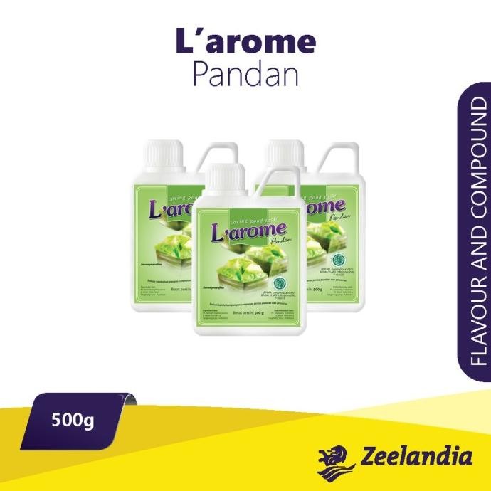 

Promo Zeelandia Larome L'Arome Perisa Pasta Pandan Pasta Paste Wangi 500 Gr