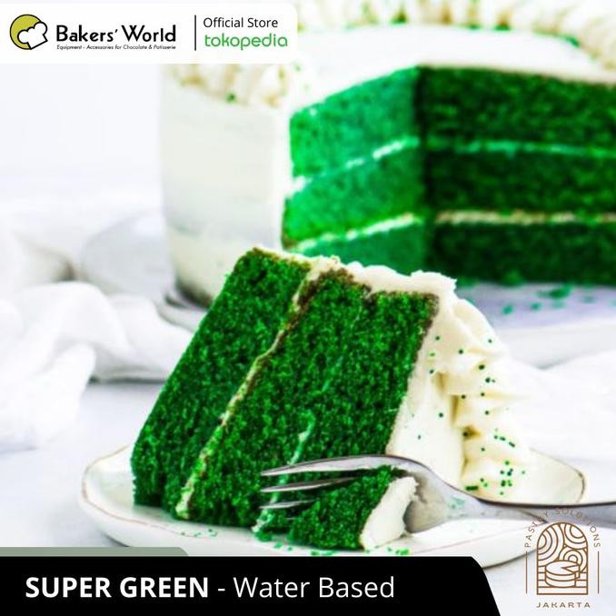 

Grosir Pewarna Makanan - Pastry Solution Super Green Water Soluble