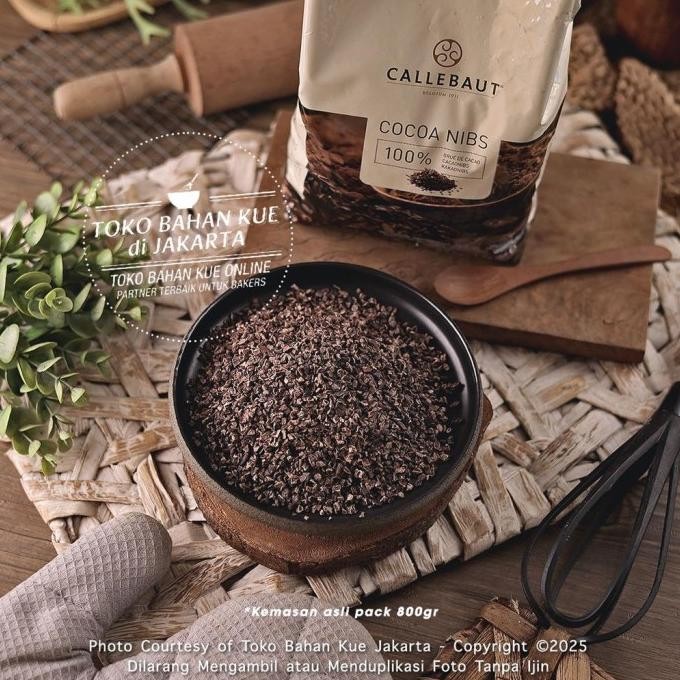 

Promo Callebaut Raw Cocoa Nibs 100Gr Cacao Nib Kakao Coklat Murni Cokelat