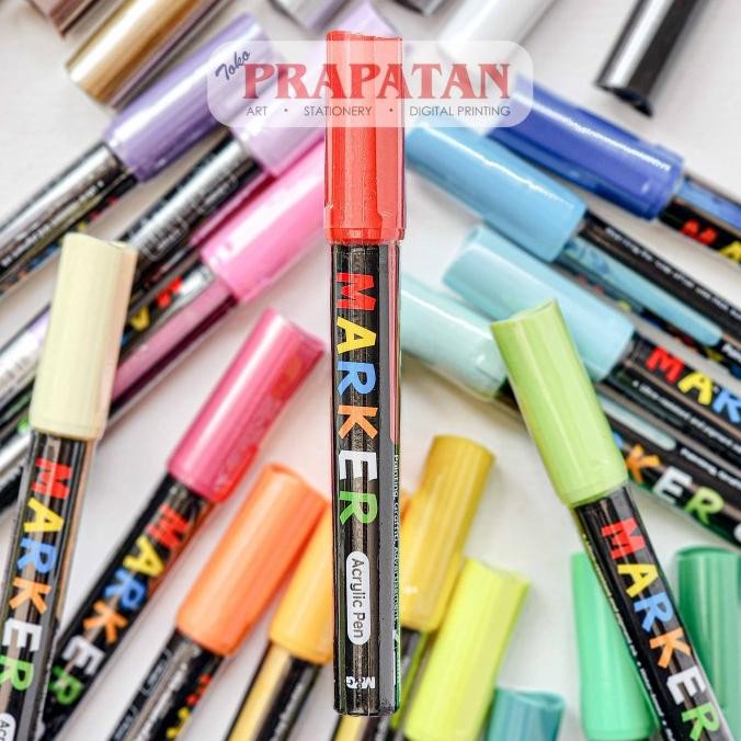 

M&G Acrylic Marker 2mm | Acrylic Pen | Spidol Akrilik
