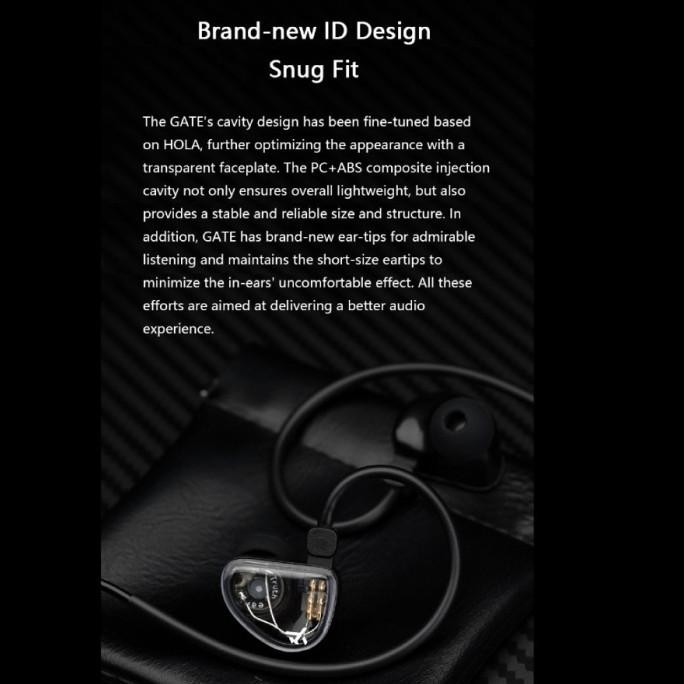 Truthear Gate True Tru Thear Gate 10mm Dynamic Driver In-Ear Headphone Earphones