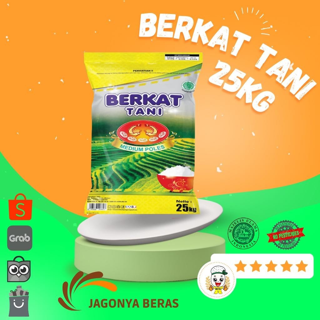 

Beras Berkat Tani Kuning 25Kg Terbaru Best Quality Asli 100% Original