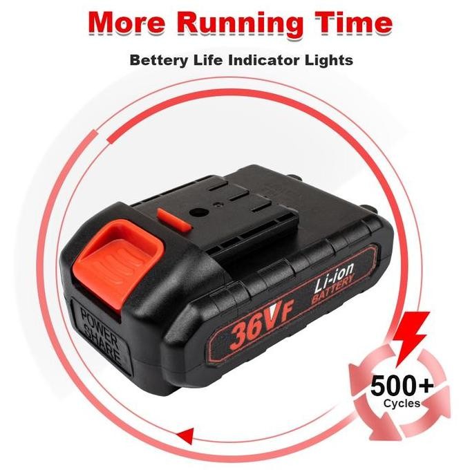 Promo J.Ld Tool Baterai Cordless 36Vf Baterai Mesin Bor - Cordless Battery J.Ld Tools