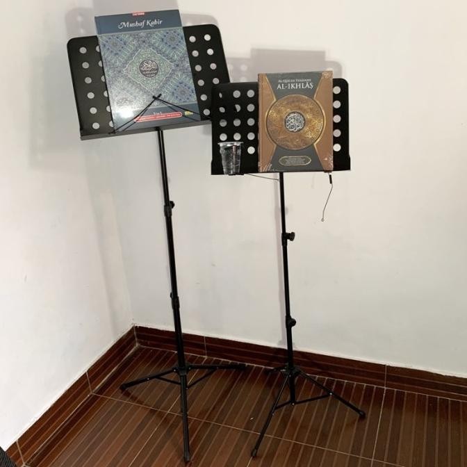 TERLARIS Stand Alquran Ukuran Jumbo Standing Penyangga Stand Al Qur'an Premium