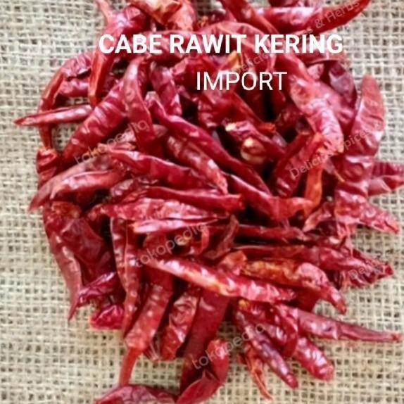 

Cayenne Dry 250Gram Tejacabe Rawit Ering Teja
