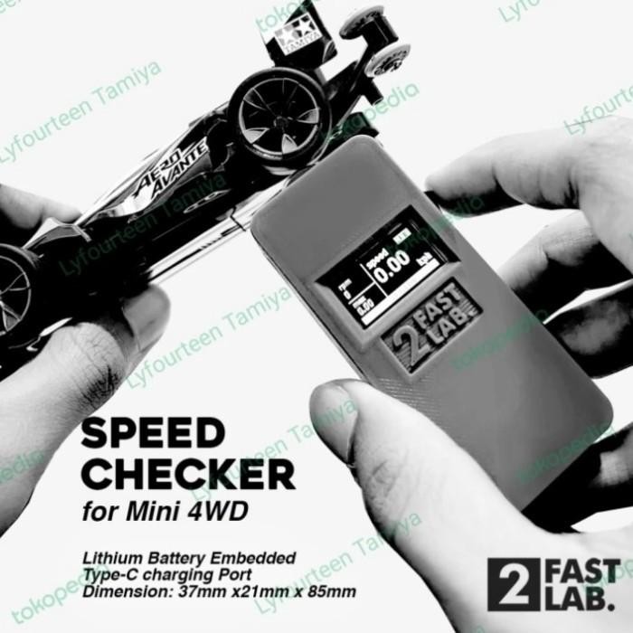 2 Fast Lab Speed Checker For Mini 4Wd Original Dan Terpercaya