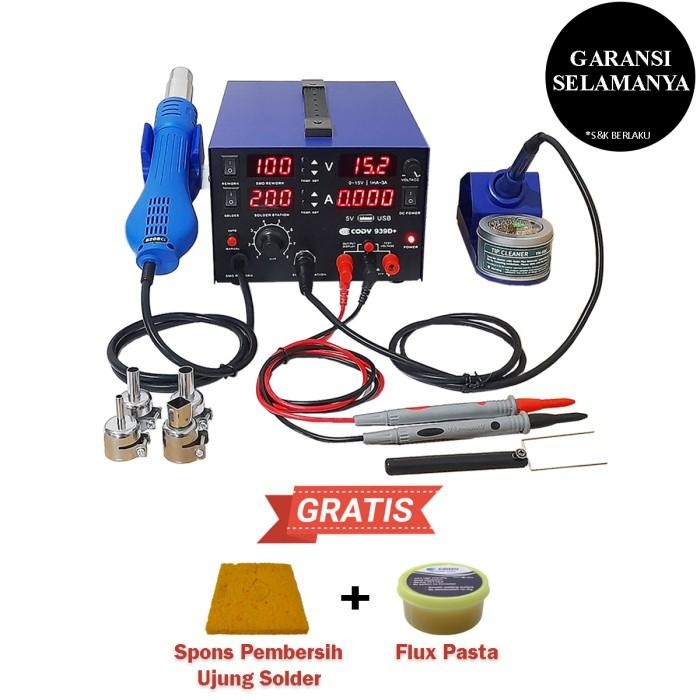 Solder Uap Blower Hp Cody 939D+ Original Dan Terpercaya