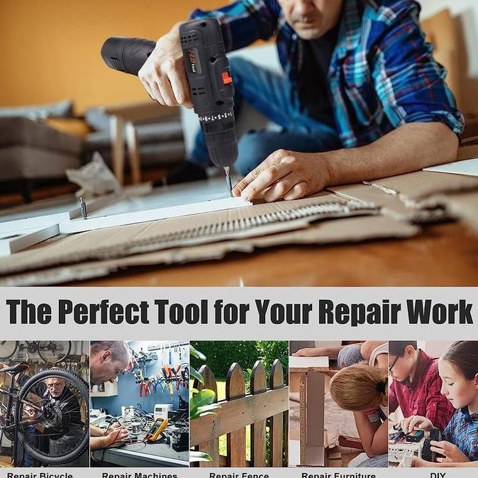 Sale Mesin Bor J12S Bor Changer Jld Tools Jld Cordless Driver Drill Batrai Torsi