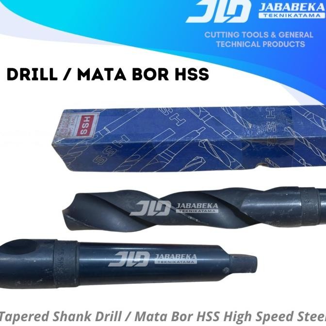 Promo Mata Bor 35.5Mm Mata Bor Cones 35.5 Mm Taper Shank Drill / Mata Bor 35.5 Mm Hss High Speed Ste
