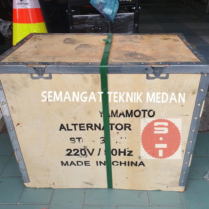 St3 Dinamo Pembangkit Listrik Alternator Tembaga Yamamoto St-3Kw Original Dan Terpercaya