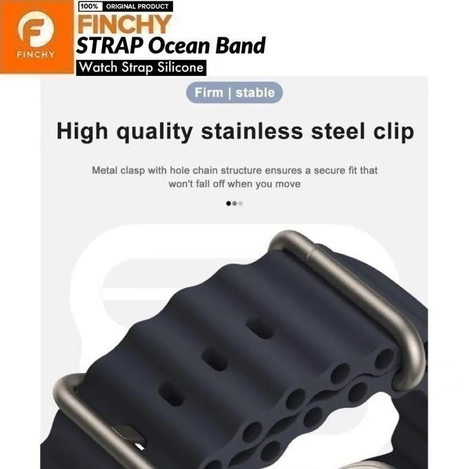 Finchy Ocean Strap Fossil Q Wander Replacement Silicone Wristband Best Seller