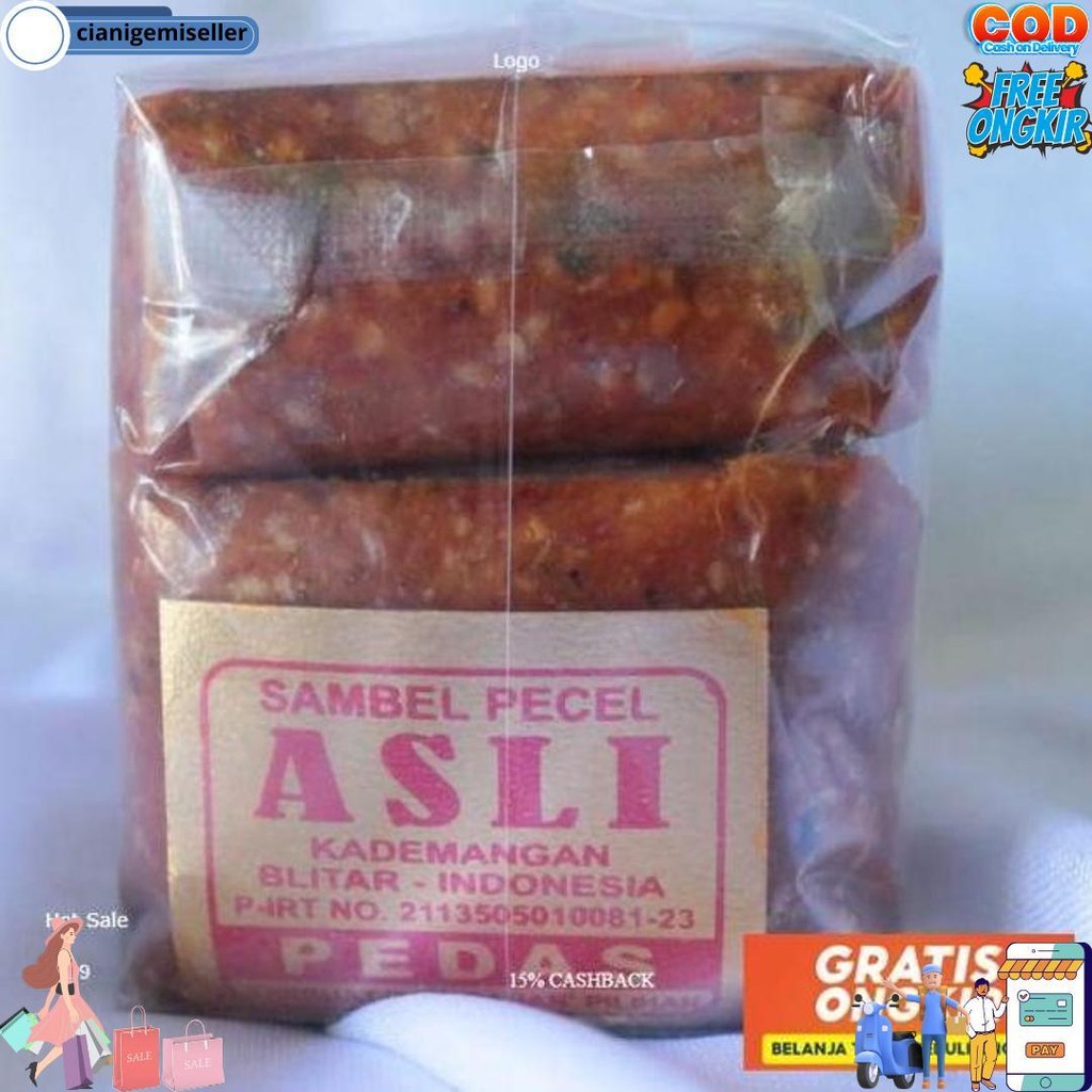 

[Promo] Sambel Pecel Asli Blitar 840 Gram