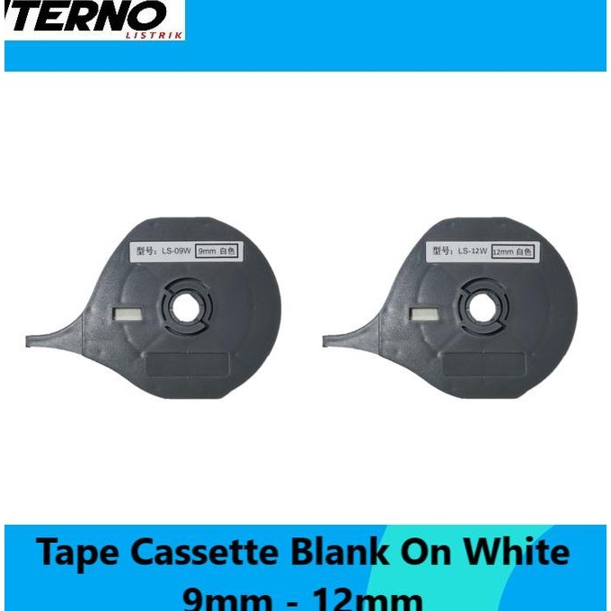 

Biovin Label Tape Cassette Ls-09W 9Mm Black On White Co