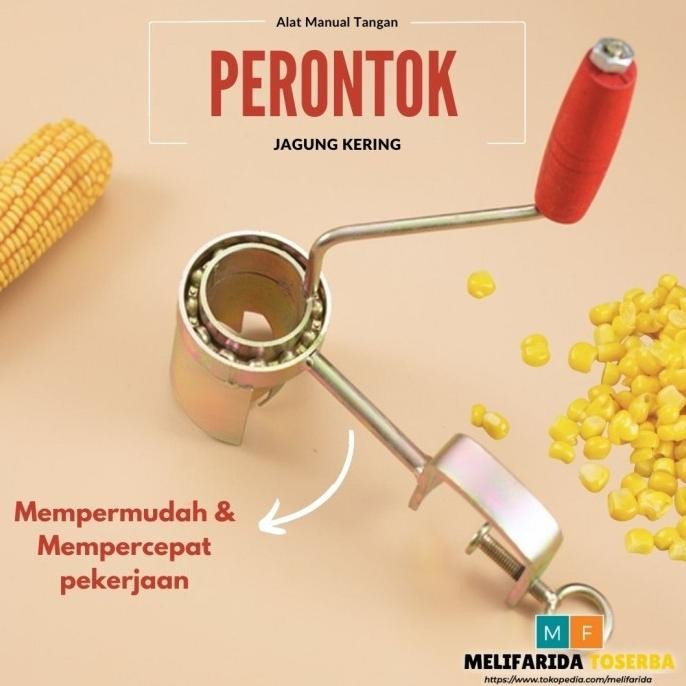 Alat Pemipil Perontok Pemocel Pengupas Biji Jagung Besar Kecil Kering