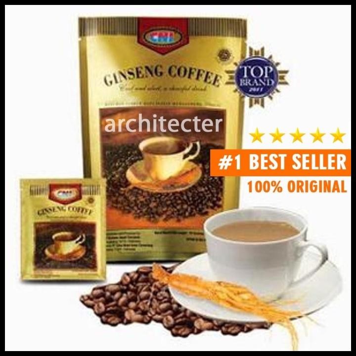 

Ginseng Coffee Cni Kopi Ginseng Asli Original Isi 20 Sachet Original Best Seller