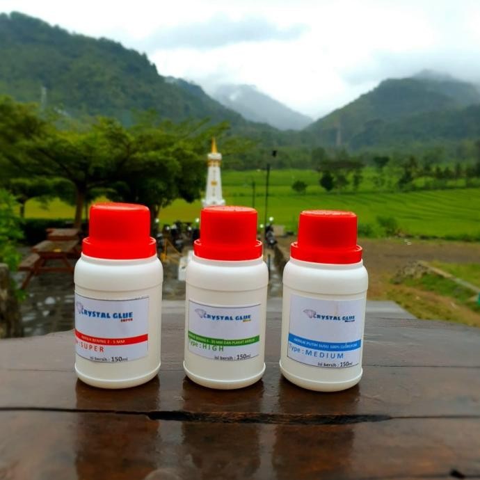 

lem akrilik crystal glue kualitas high murah