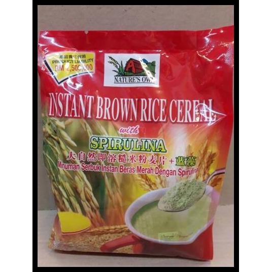 

Spirulina Instant Brown Rice Cereal ( Cover Merah ) Original Best Seller