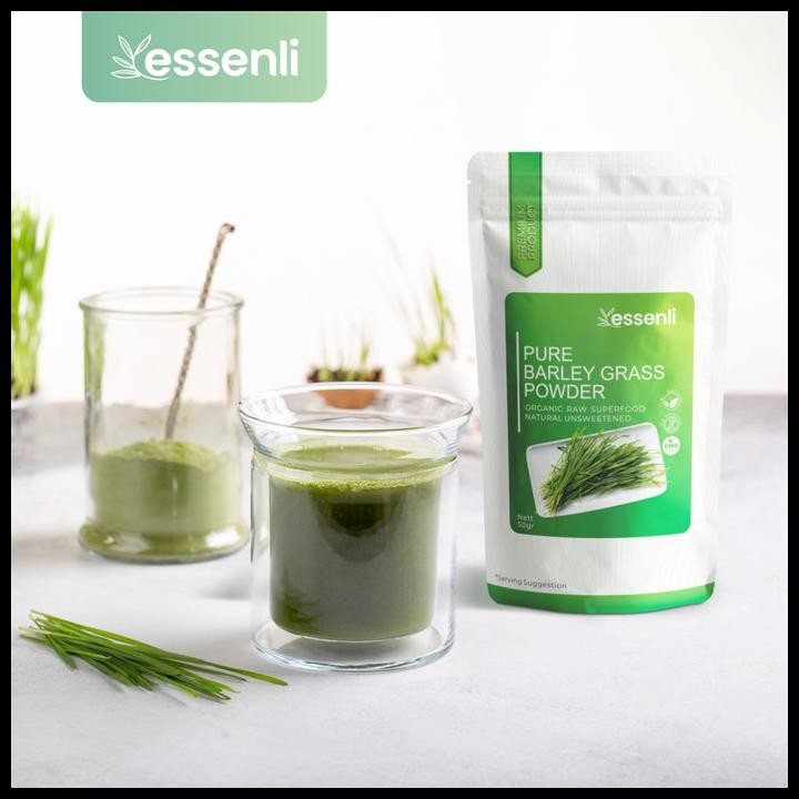 

Organic Pure Barleygrass Extract Powder/Bubuk Rumput Barley Murni Original Best Seller
