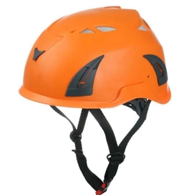 Helm Safety Climbing Orange Climb Ranger New Stok