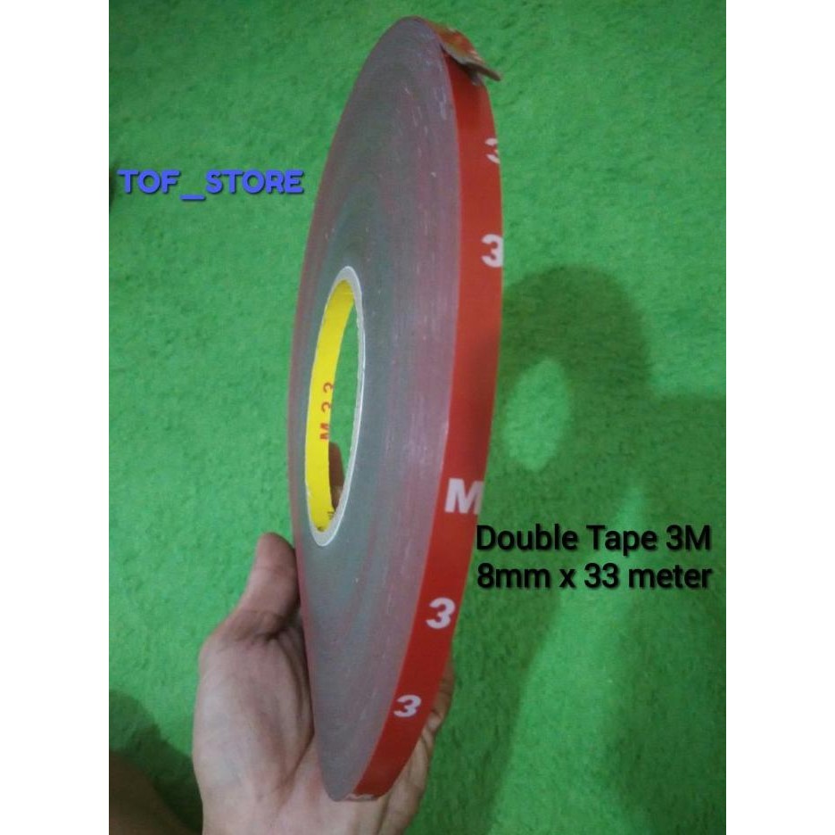 

Double Tape 3M 8mm x 33 meter murah meriah murah