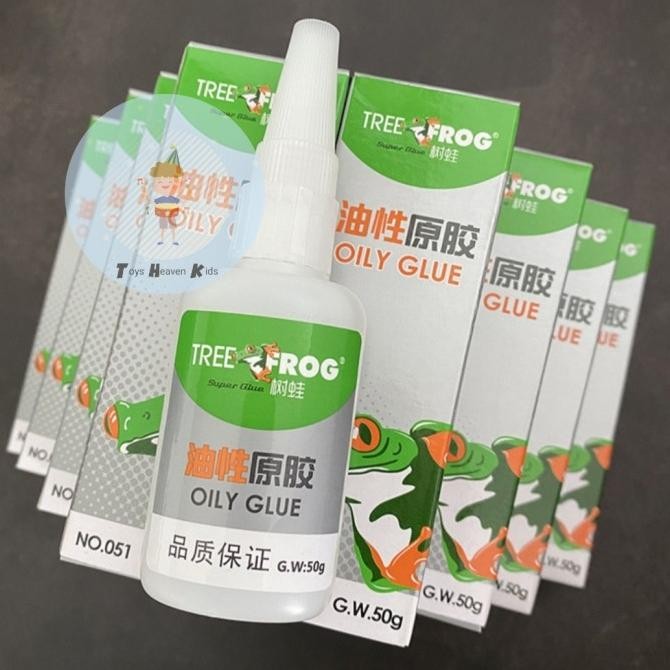 TREE FROG Lem Setan Super Glue Serbaguna Kuat Cairan Perekat Lem Super murah