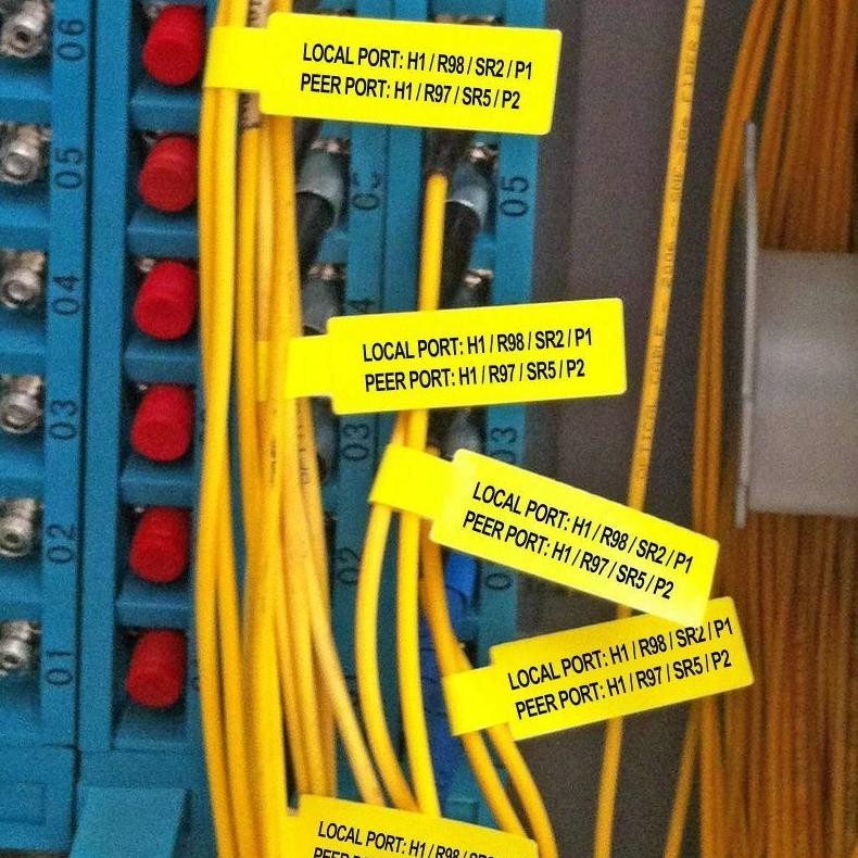 

et-98 65pcs Thermal Cable Label Sticker Stiker Label Kabel Untuk Niimbot D11 D110 Sale