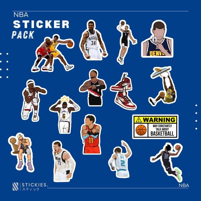 

STICKER PACK NBA1 | HIGH QUALITY | MURAH murah