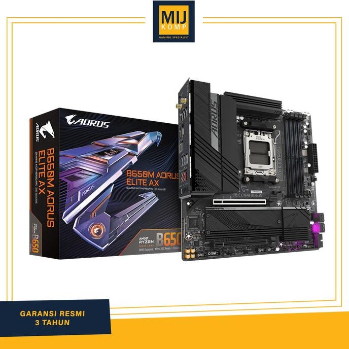 MB MOTHERBOARD GIGABYTE B650M AORUS ELITE AX