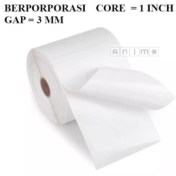 

LABEL THERMAL 70X60 - BARCODE Thermal 70 X 60 MM - Direct Thermal 70 mm X 60 mm - Stiker Thermal 7 x 6 cm ISI 1000 PCS murah