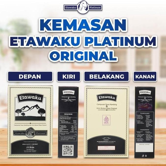 

2 Box Etawaku Platinum Original Official Susu Kambing Etawaku Plus Krimer Nabati 200gr [terbaik]