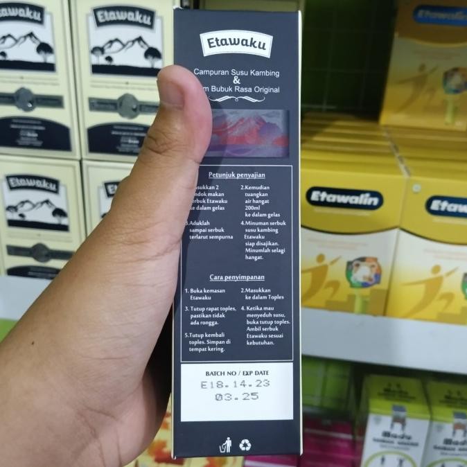 

Etawaku Platinum Susu Kambing Dan Krim Bubuk Rasa Original isi 200gram [terbaik]