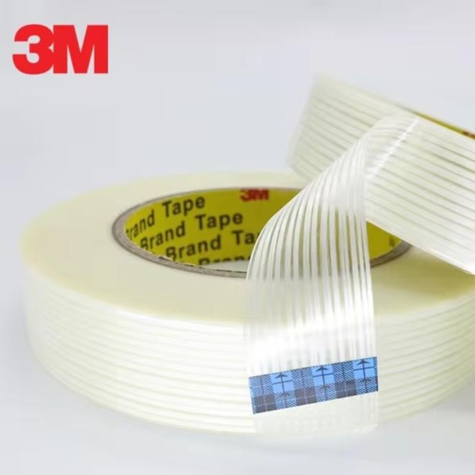 Lakaban Serat - Filament 3M Tape - Lakban Serat Clear Super Kuat 18mm x 55meter murah