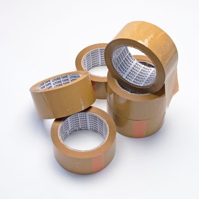 

Etona lakban 2 inch, 45 mm 72 yard. 1 KARTON HARGA SPESIAL murah
