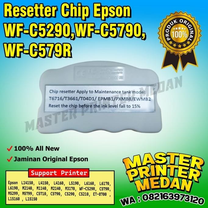 TERBARU - Resetter Chip Epson WF-C5290 WF-C5790 WF-C579R