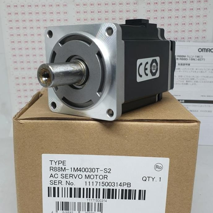 Omron R88M-1M40030T-S2 Ac Servo Motor New Stok