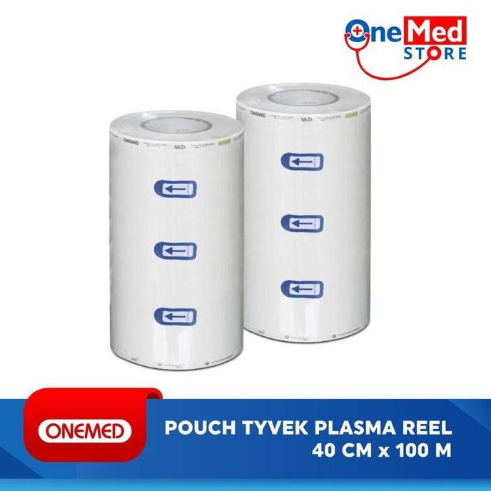 ONEMED - Pouch Tyvek Plasma Roll 40 cm x 100 M OneMed Roll