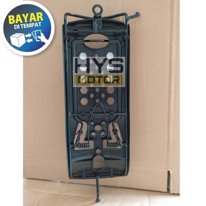 BAGASI TENGAH VEGA ZR / VEGA RR - PENJEPIT BARANG VARIASI AKSESORIS MOTOR BAHAN BESI KUAT
