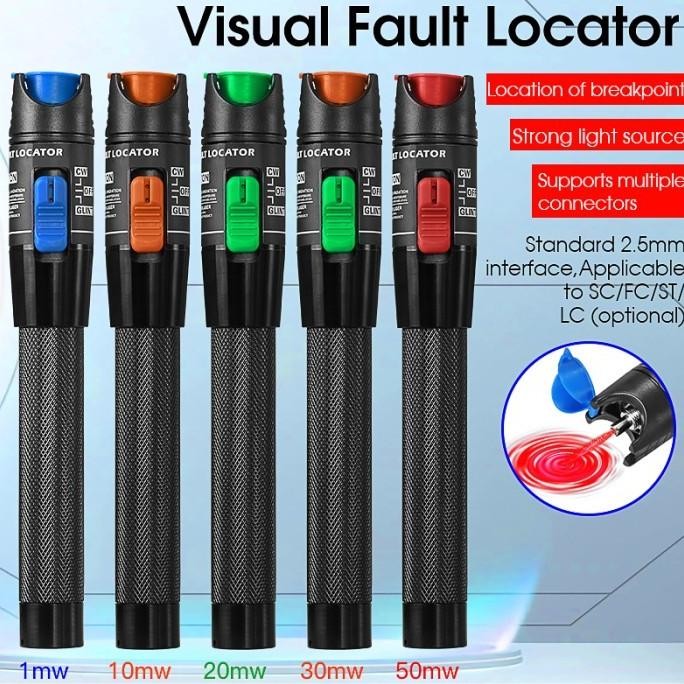 FREE SHIPPING COMPTYCO VLF 50MW VISUAL FAULT LOCATOR, FIBER OPTIC 2004T