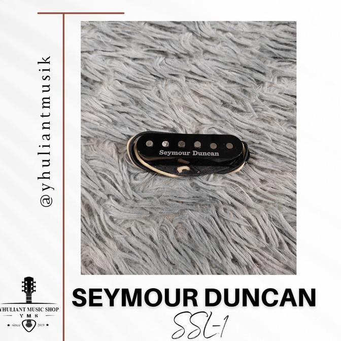 Seymour Duncan Ssl1 Single Coil Pickup Black Cover Co