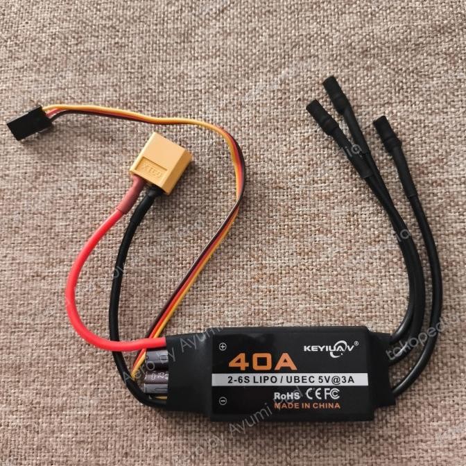 Grosir Esc Bidirectional 40A 2-6S Lipo/Ubec 5V@3A