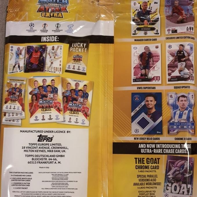Promo Match Attax Extra 2024/2025 Starter Pack