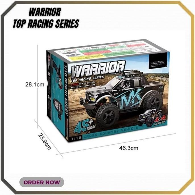 Sale Mobil Rc 1:10 Skala 45 Kmh Mobil Remote Control Besar Berkecepatan Tinggi 4X4 Off Road Monster 