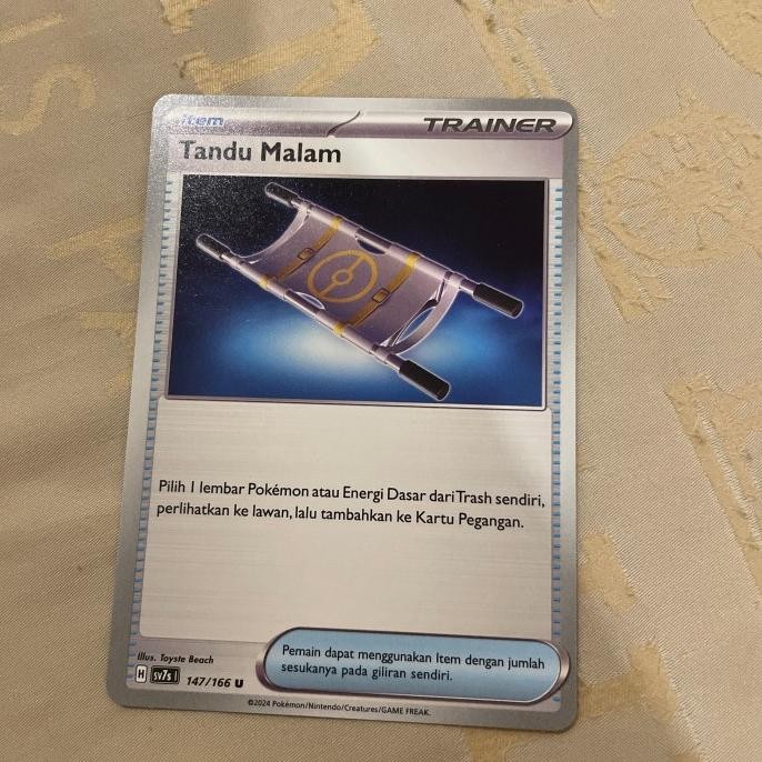 Sale Kartu Pokemon Tcg Tandu Malam Sv7S Bimbingan Rasi